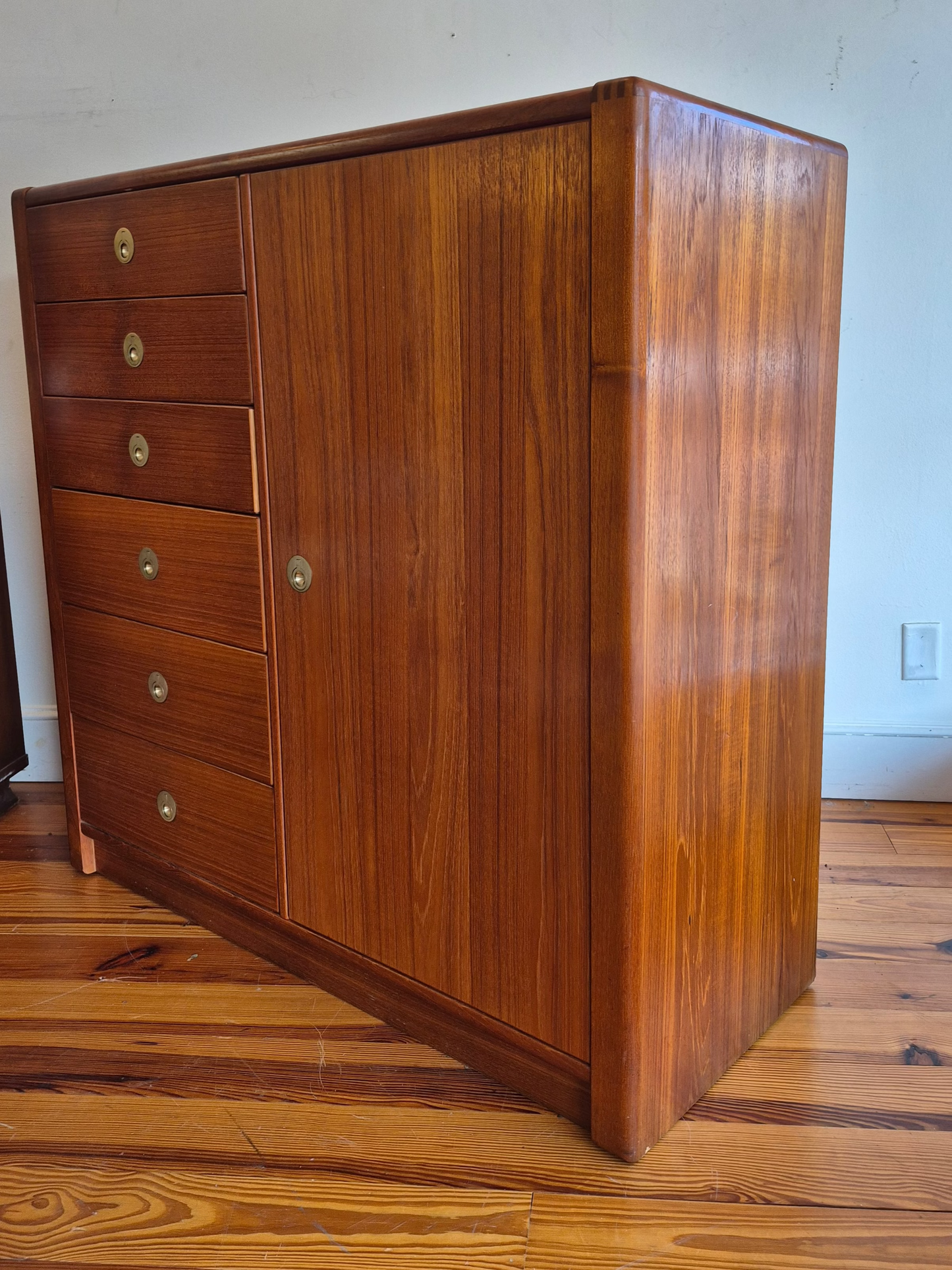 D-Scan Captain Line Danish Teak Gentleman's Chest  - SOLD