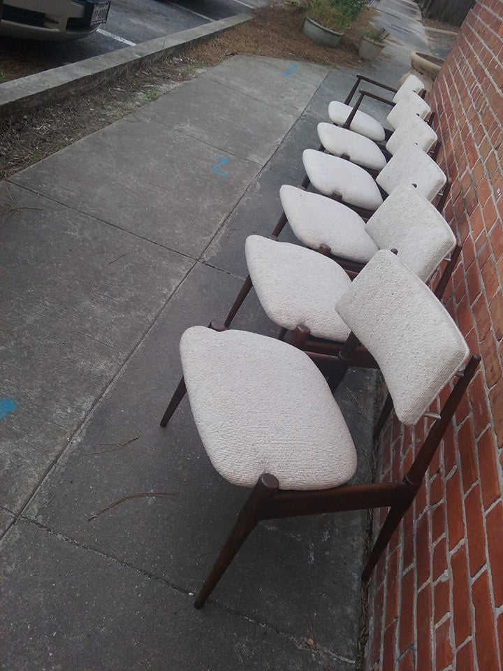 Classic Mid Century Dining Chairs by Young Industries Set of Six - SOLD